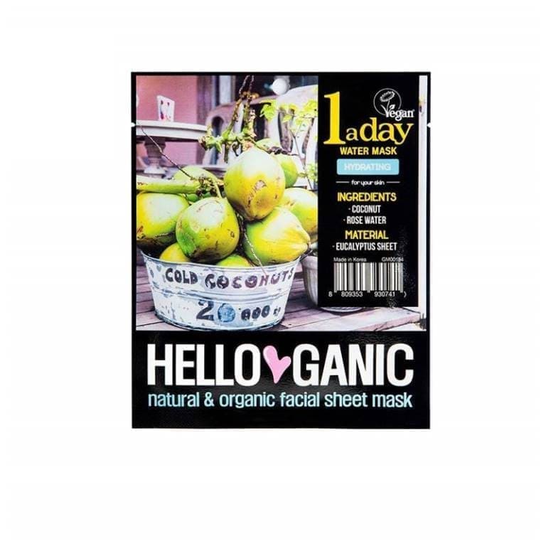 Helloganic One a day Water Mask Kbeauty.ro