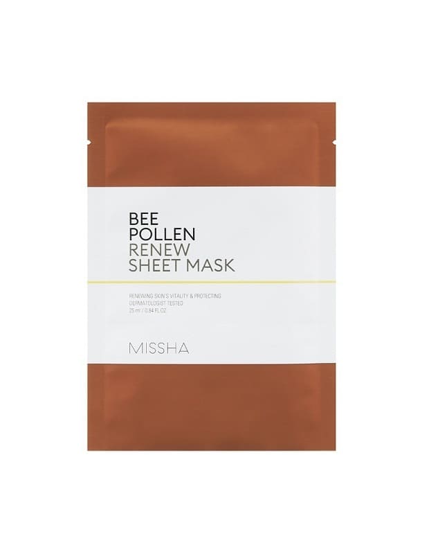 masca-faciala-cu-polen-de-albina-25ml-missha.jpg MISSHA Bee Pollen Sheet Mask - Image 1