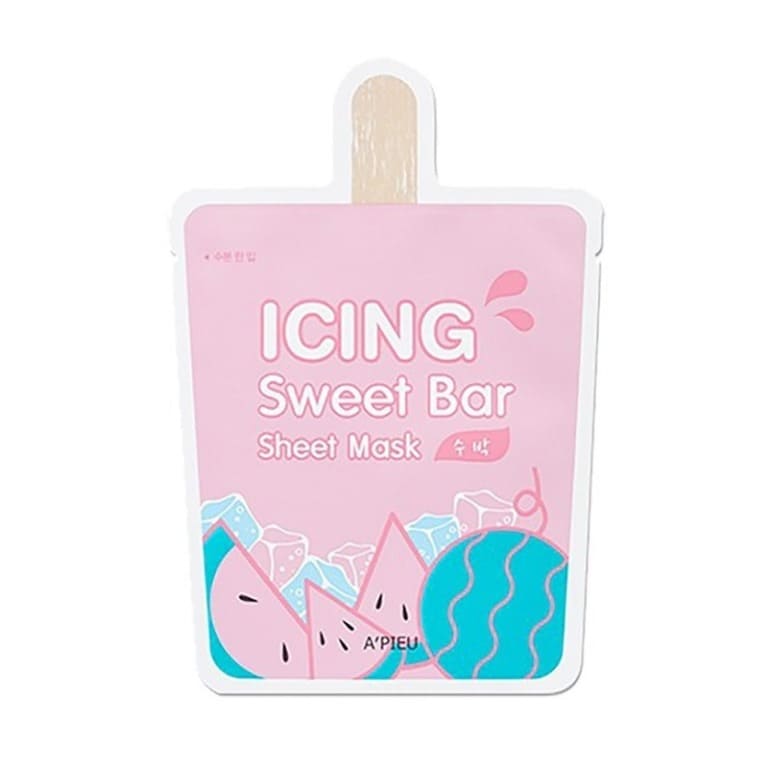 masca-faciala-hidratanta-icing-sweet-bar-cu-pepene-verde-apieu.jpg A'PIEU Icing Sweet Bar Sheet Mask (Watermelon) - Image 1