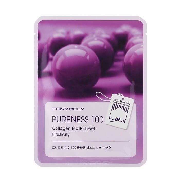 masca-pentru-elasticitate-pureness-100-cu-colagen-tonymoly.jpg Pureness 100 Collagen Mask - TONYMOLY - Image 1