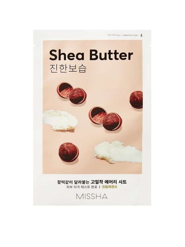 masca-pentru-hidratare-intensa-cu-unt-de-shea-airyfit-19g-missha.jpg MISSHA Airy Fit Sheet Mask Shea Butter - Image 1