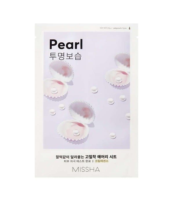 masca-pentru-ten-obosit-cu-extract-de-perla-airy-fit-19g-missha.jpg MISSHA Airy Fit Sheet Mask Pearl - Image 1