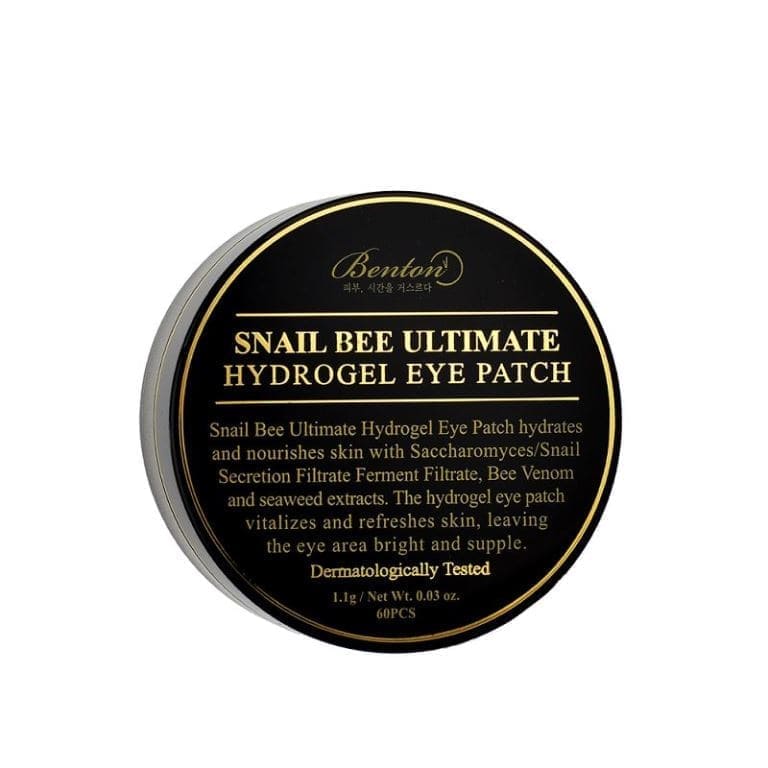 plasturi-pentru-ochi-cu-secretie-de-melc-si-venin-de-albina-60-bucati-benton.jpg Benton Snail Bee Ultimate Hydrogel Eye Patch - Image 1