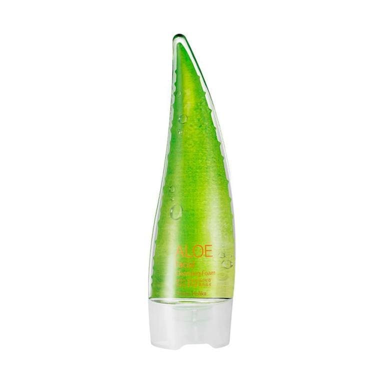 spuma-de-curatare-cu-99-pct-aloe-vera-holika-holika.jpg Aloe Cleansing Foam - Holika Holika - Image 1
