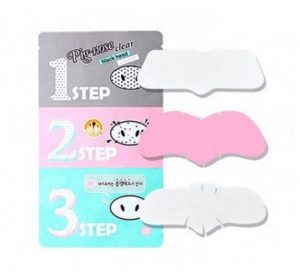 Kit in 3 pasi impotriva punctelor negre, gama Pig Nose, 7 g - Holika Holika