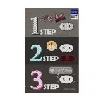 Kit in 3 pasi impotriva punctelor negre, gama Pig Nose, varianta strong, 6 ml - Holika Holika