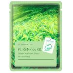 Masca cu efect calmant, PURENESS 100, cu ceai verde, 21ml - TONYMOLY