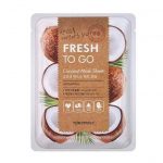 Masca hidratanta cu Nuca de cocos, FRESH TO GO, 25g - TONYMOLY