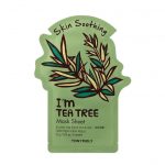 Masca "I am" cu efect calmant si Arbore de ceai, 21 g - TONYMOLY
