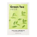 Masca pentru ten uscat cu extract de Ceai Verde, Airy Fit, 19g - MISSHA