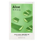 Masca pentru vitalitate cu extract de Aloe Vera, Airy Fit, 19g - MISSHA