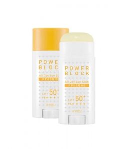 Stick protectie solara, SPF 50 Power Block, 15g - A'PIEU